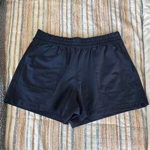 Faherty Navy Blue All Day Shorts